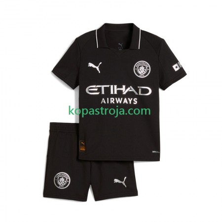 Billiga Fotbollströjor Manchester City Barn Borta tröja 2025/26 Kortärmad
